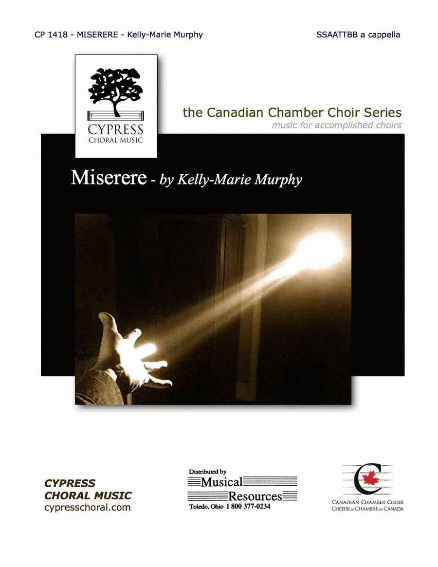 Miserere 4-Part scores gallery preview page 1