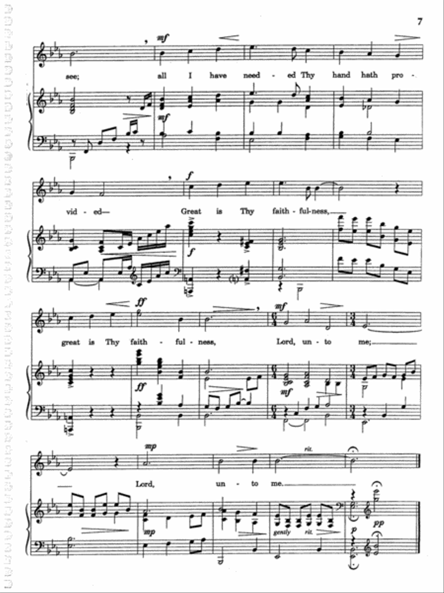 The Church Soloist The Church Soloist Voice Solo scores gallery preview page 7
