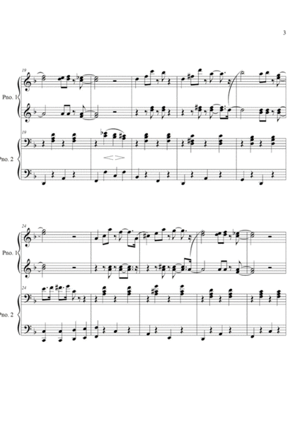 A Little Christmas Music for Piano 4 Hands image number null