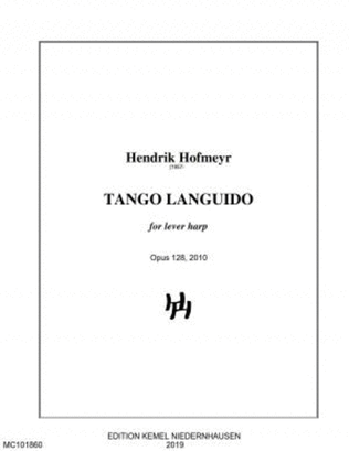 Book cover for Tango languido