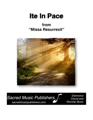 Ite In Pace (from "Missa Resurrexit")