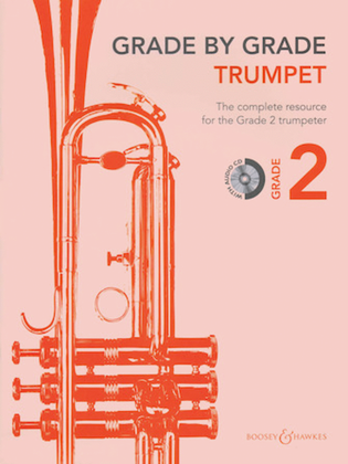 Book cover for Grade by Grade - Trumpet (Grade 2)