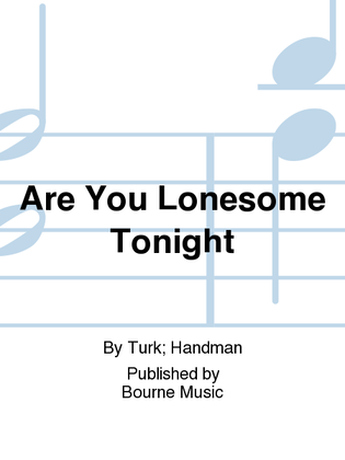 Book cover for Are You Lonesome Tonight