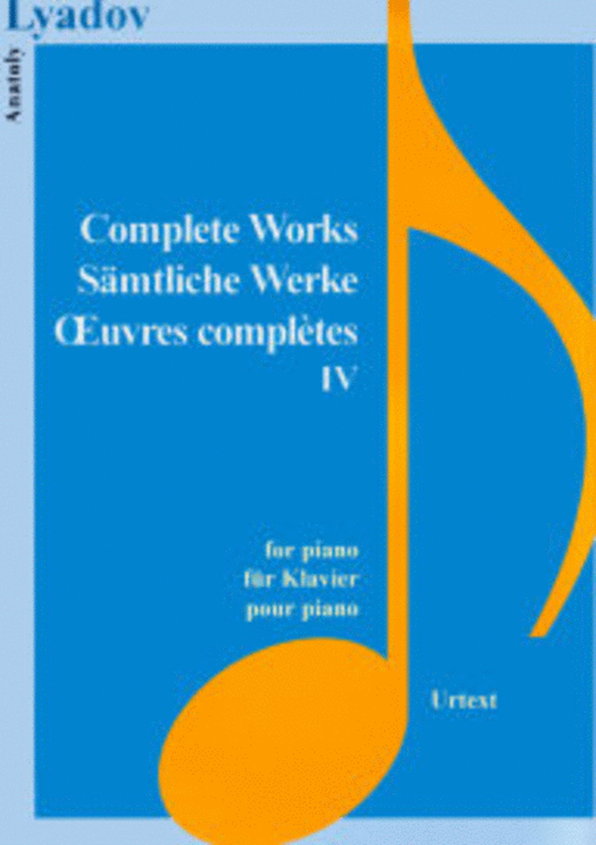 Complete Works IV