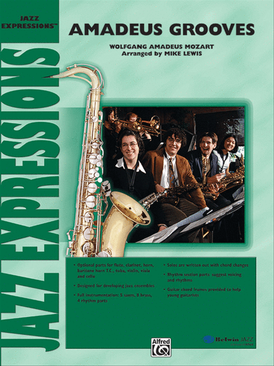 Amadeus Grooves Jazz Ensemble scores gallery preview page 1