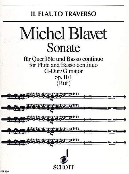 Sonata in G Major, Op. 2, No. 1 (Flute / Piano)