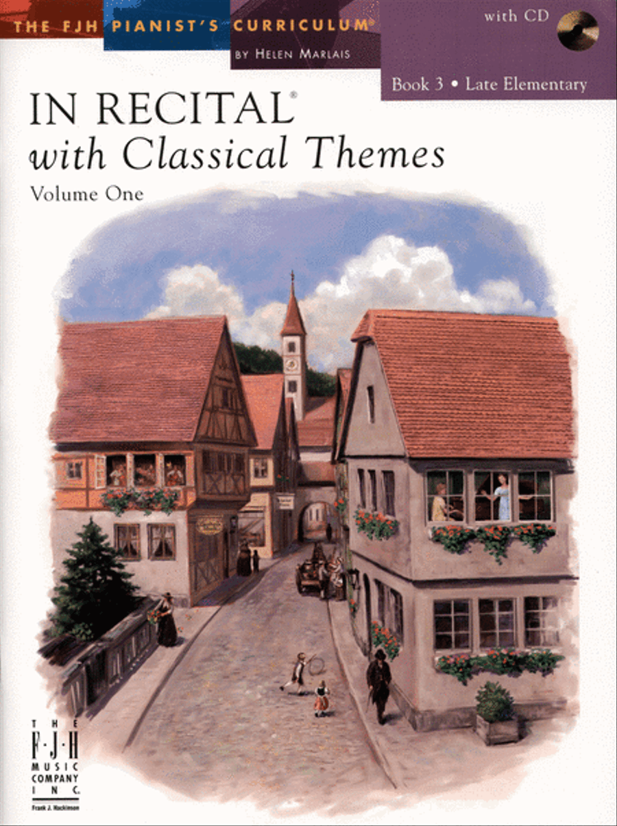 In Recital, with Classical Themes - Book 3 Piano Method scores gallery preview page 1