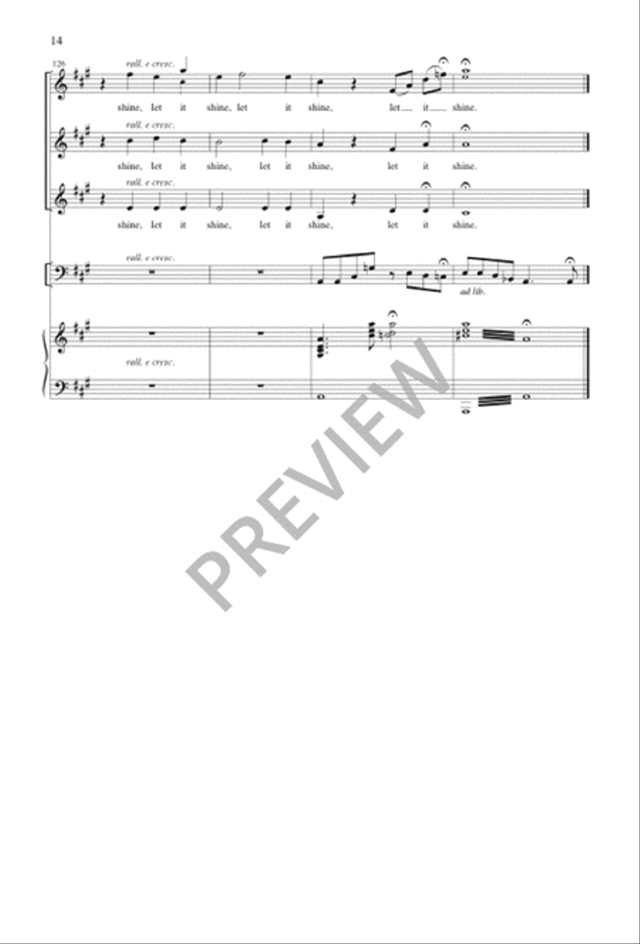 This Little Light of Mine SSA scores gallery preview page 14