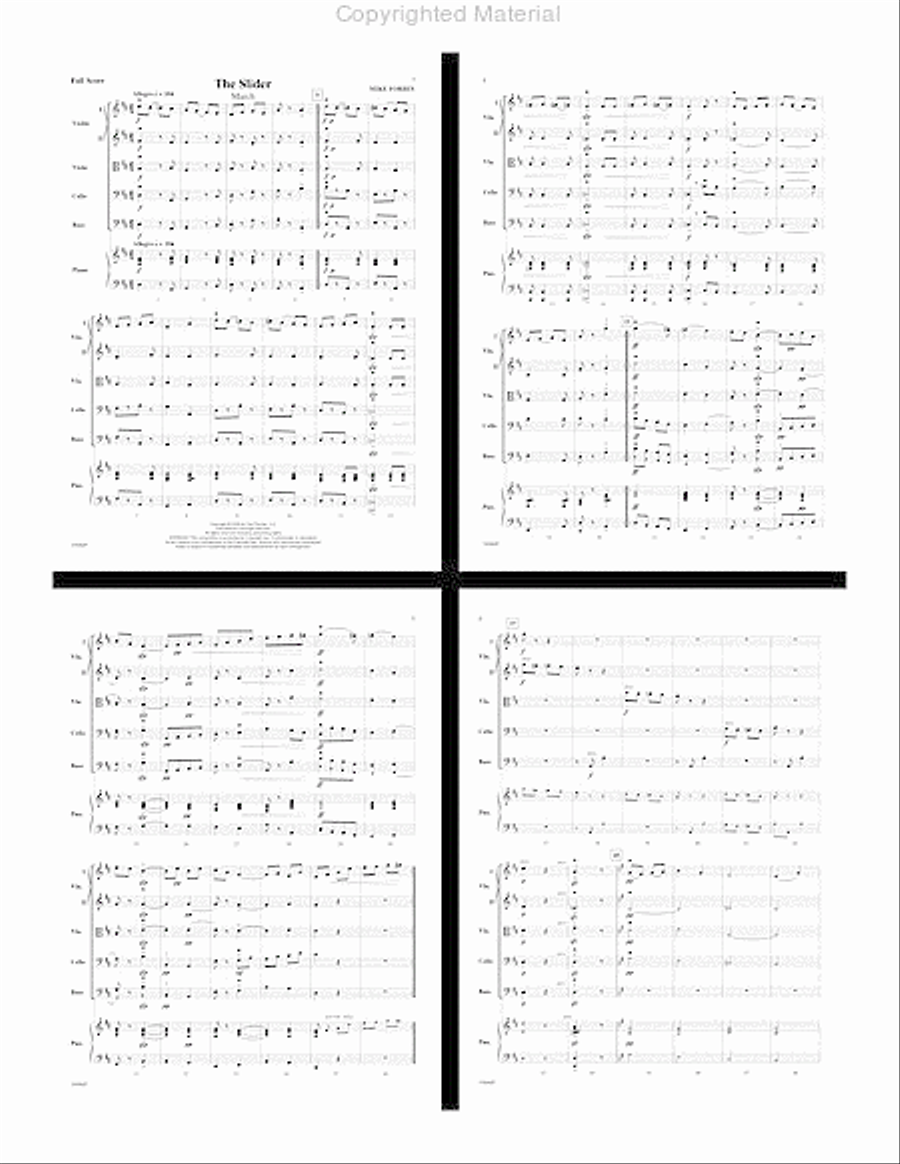 Fiddle Somethin' String Orchestra scores gallery preview page 12