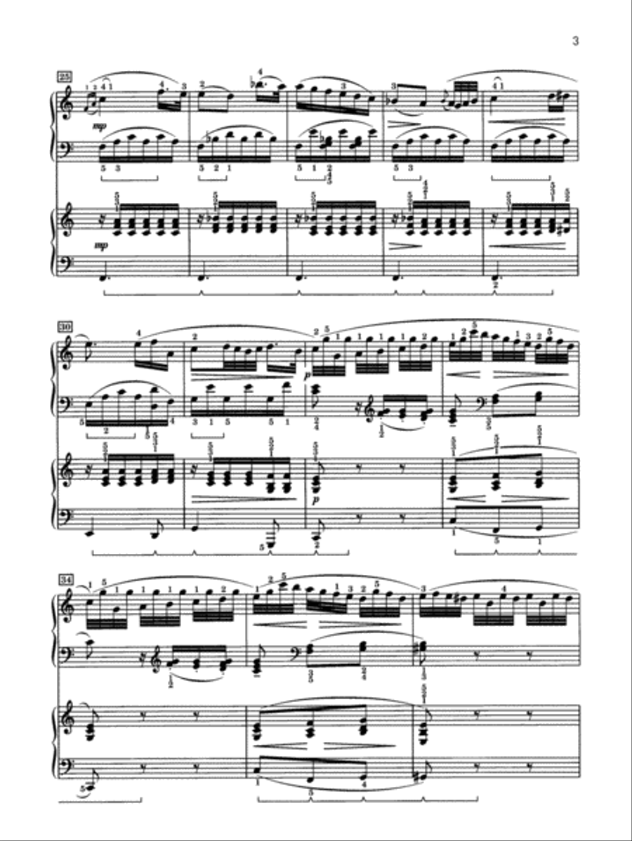 Für Elise - Piano Duo (2 Pianos, 4 Hands) Piano Duet scores gallery preview page 3