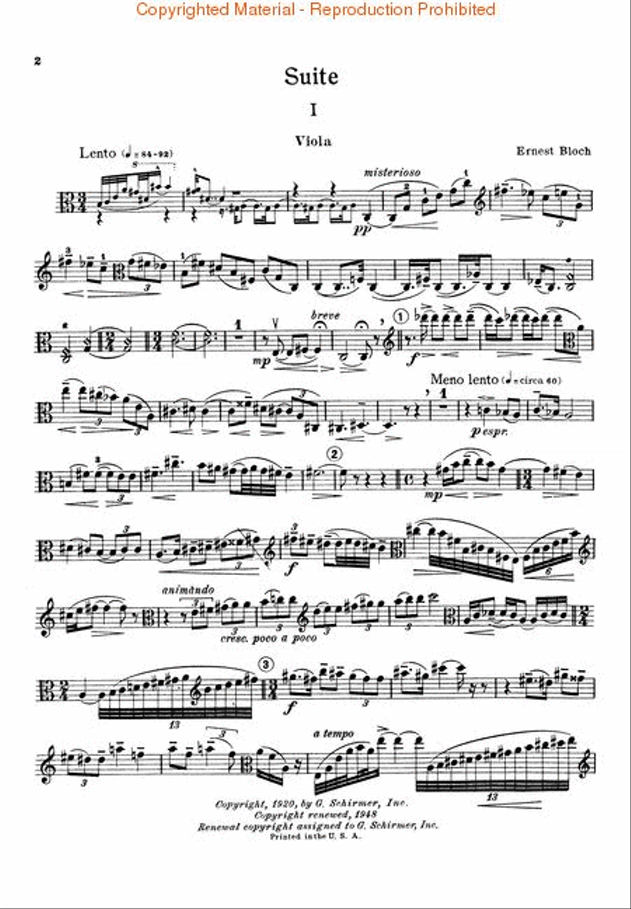 Suite Piano Accompaniment scores gallery preview page 4