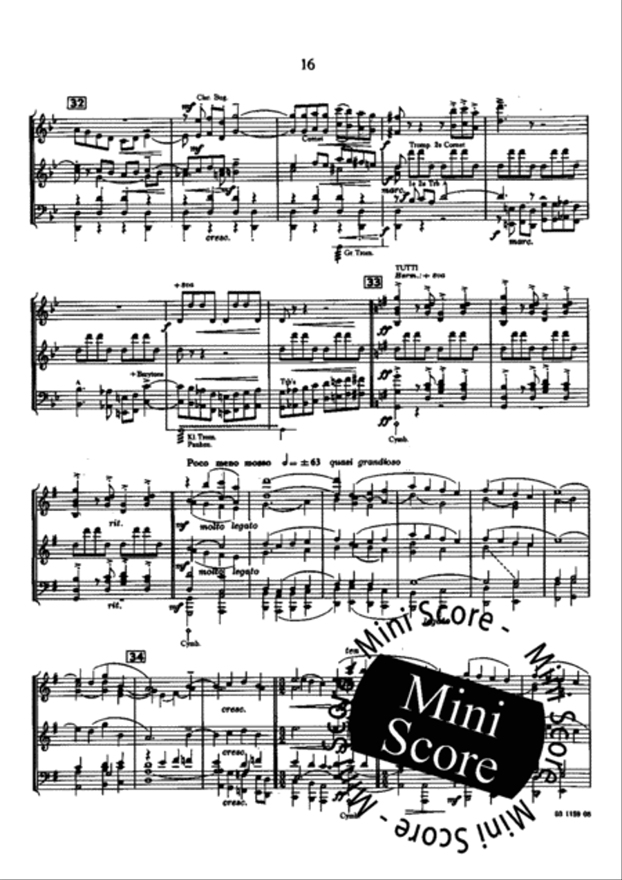 A Downland Suite Concert Band scores gallery preview page 20
