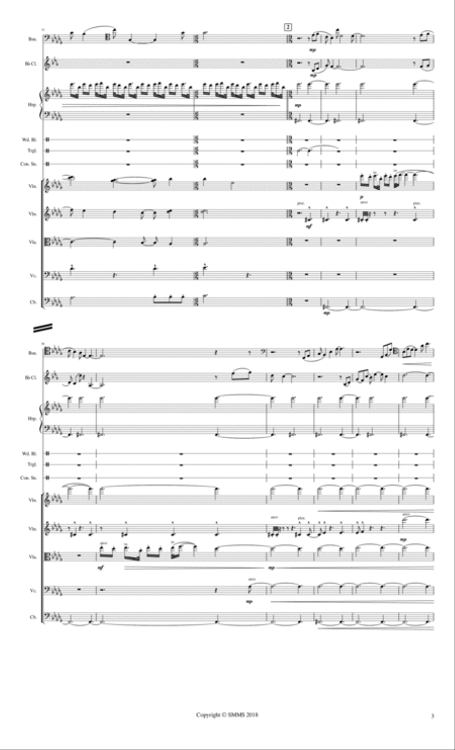 Motions by the Hour Bassoon scores gallery preview page 3