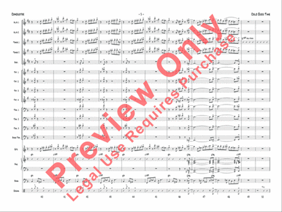 Cold Duck Time Jazz Ensemble scores gallery preview page 6