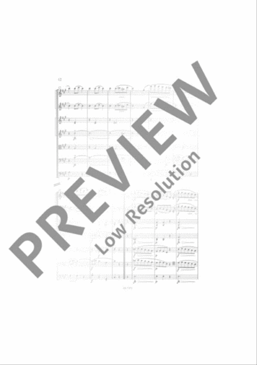 Serenade E major Serenade E major Miniature Score scores gallery preview page 21