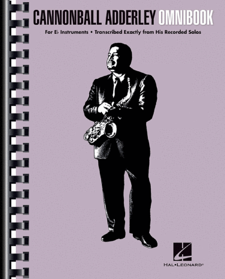 Cannonball Adderley – Omnibook E-Flat Instrument scores gallery preview page 1