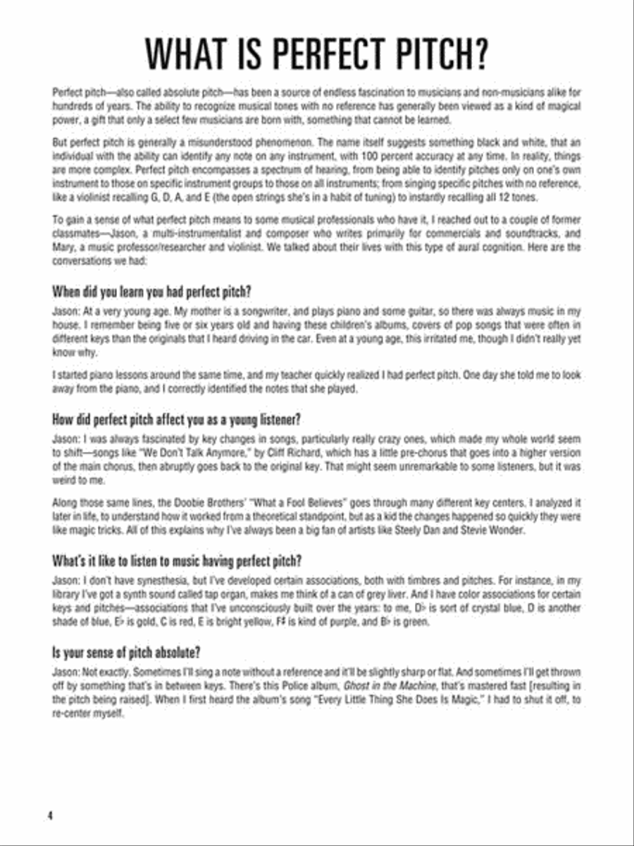 Hal Leonard Perfect Pitch Method Voice scores gallery preview page 3