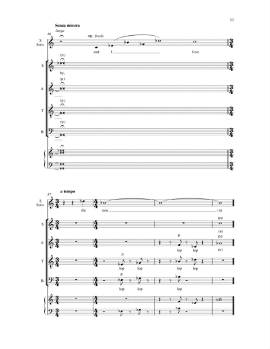 Spring Revels 4-Part scores gallery preview page 14