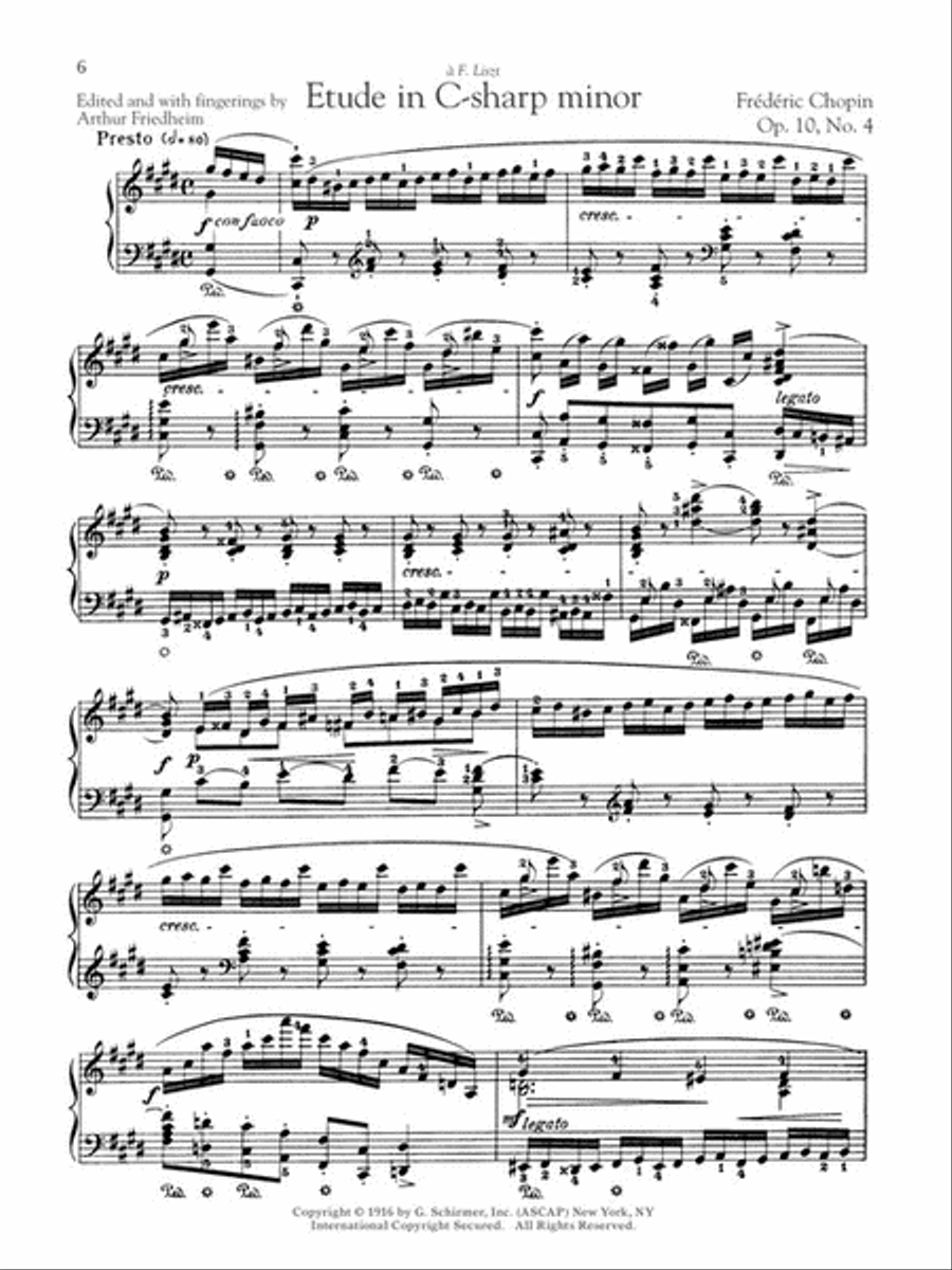 18 Etudes for Piano by Chopin, Debussy, Liszt, Rachmaninoff, Scriabin Piano Method scores gallery preview page 4