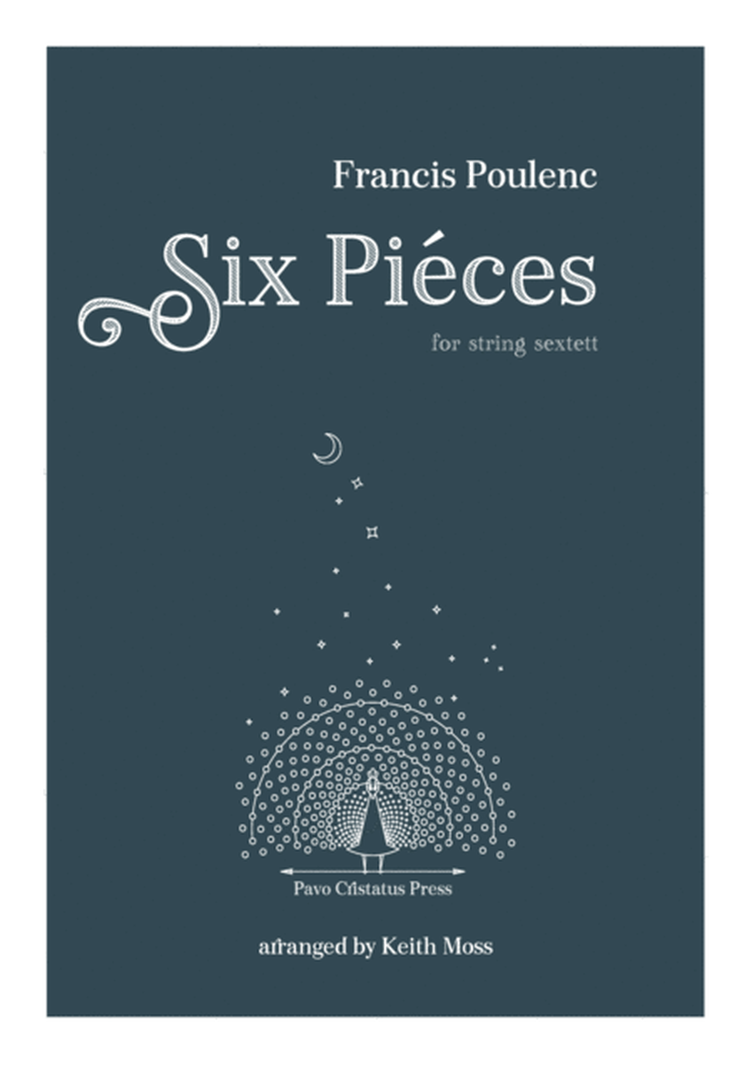 Six Pièces for String Sextet - All Parts image number null