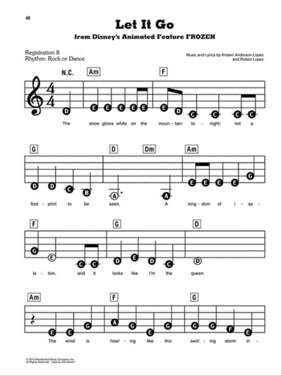 20 Top Hits Electronic Keyboard scores gallery preview page 3