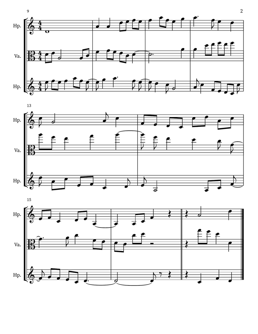 Children's Musing 60 Small Ensemble scores gallery preview page 2