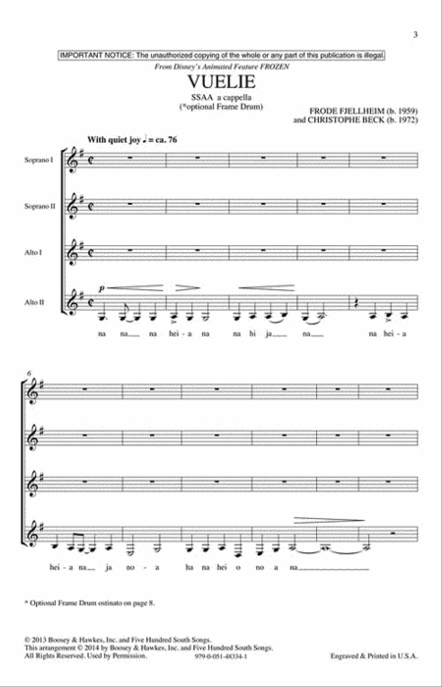 Vuelie Vuelie SSAA scores gallery preview page 2