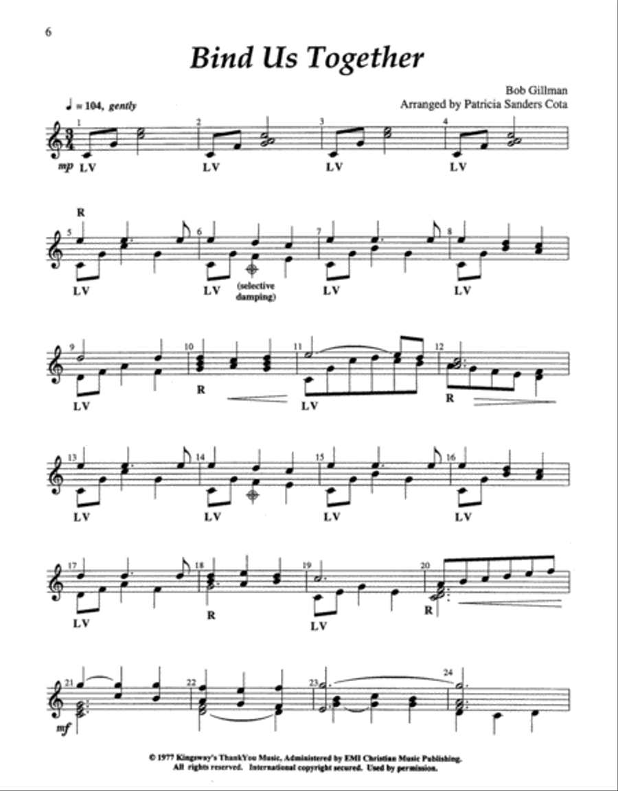 Twelve Bells for Weddings Handbell Choir scores gallery preview page 3