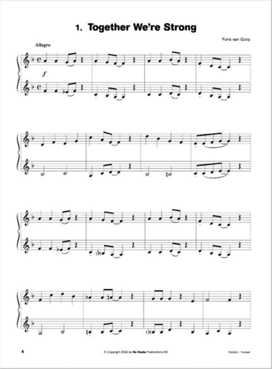 Duo Book 2 Baritone Horn scores gallery preview page 3