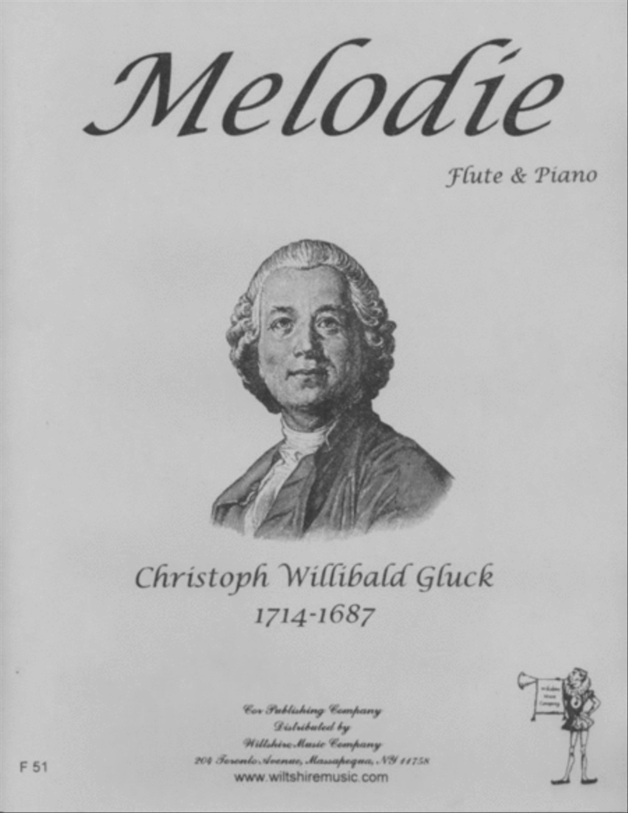 Melodie Flute Solo scores gallery preview page 1
