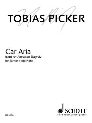 Book cover for Car Aria from "An American Tragedy"