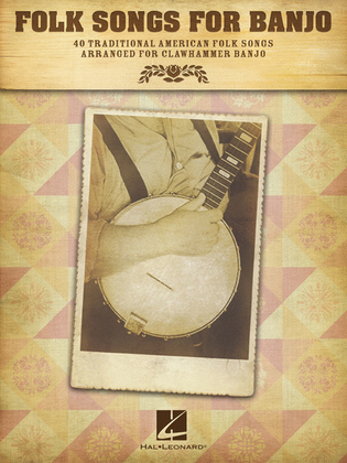 Book cover for Folk Songs for Banjo