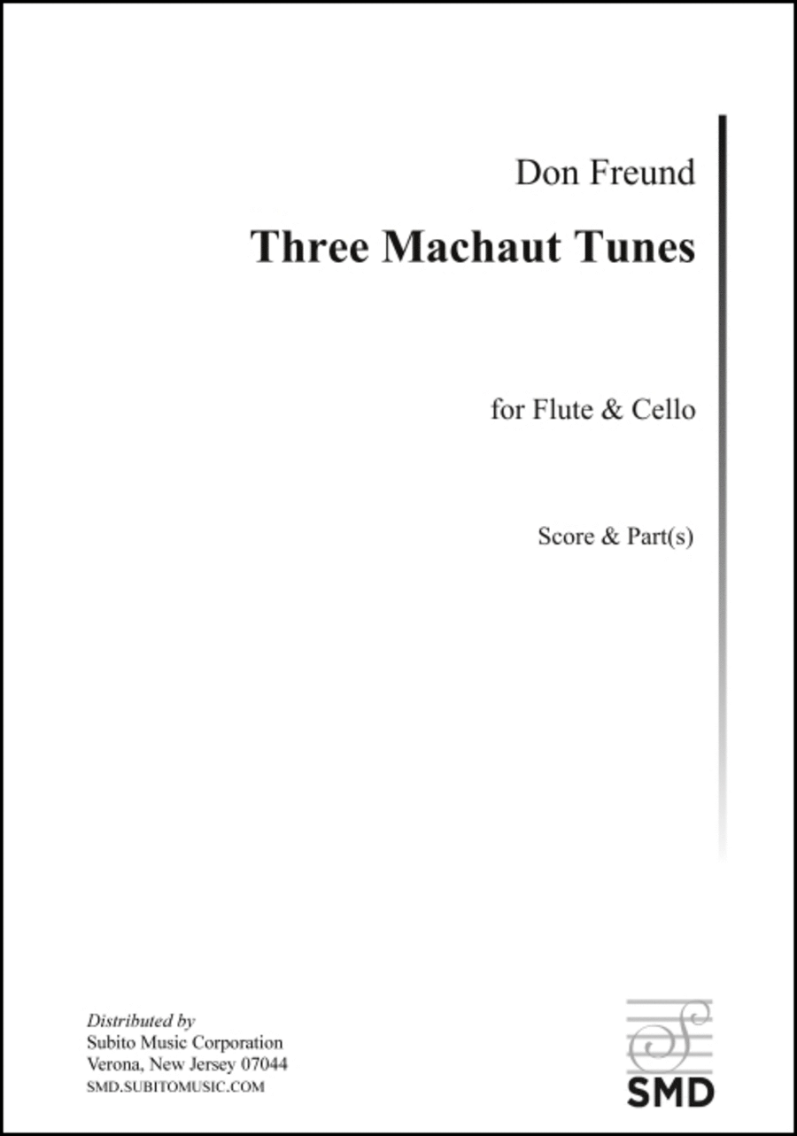 Three Machaut Tunes Three Machaut Tunes Piccolo scores gallery preview page 1