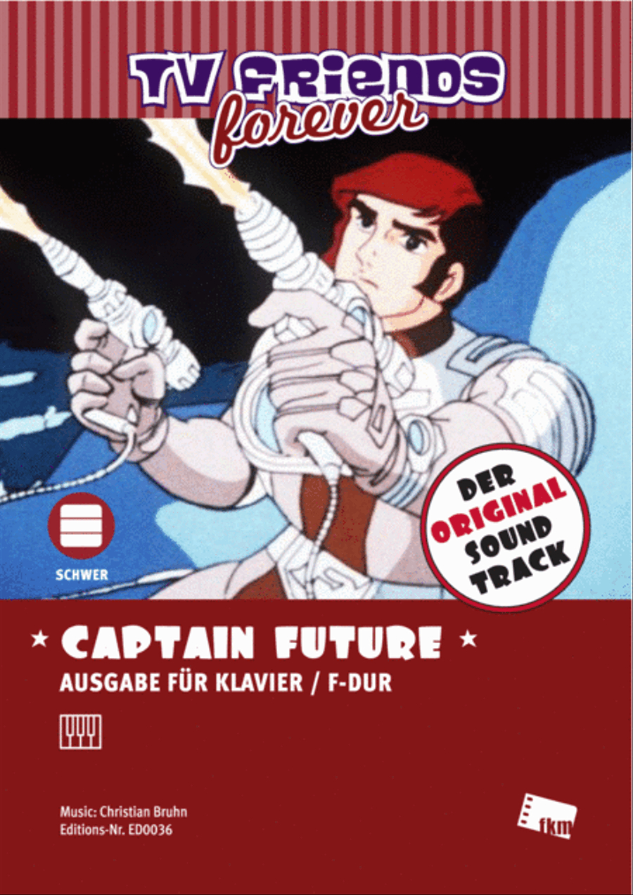 Captain Future Piano scores gallery preview page 1