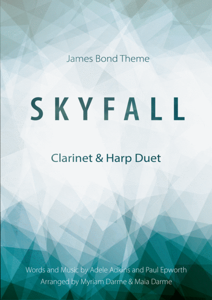 Skyfall by Adele Clarinet - Digital Sheet Music
