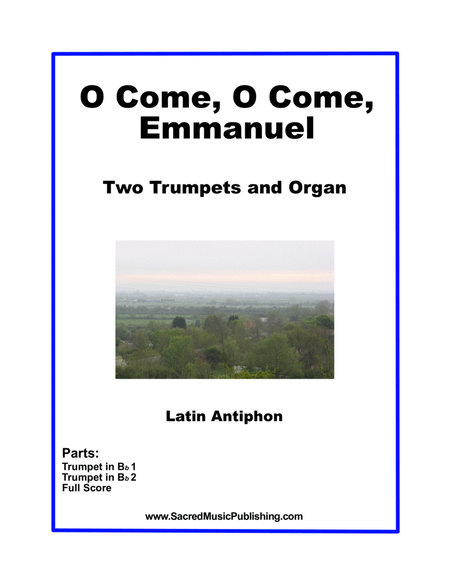 O Come O Come Emmanuel - Two Trumpets and Organ image number null