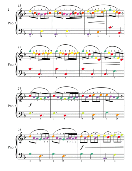 Peer Gynt Suite Opus 46 for Easy Piano