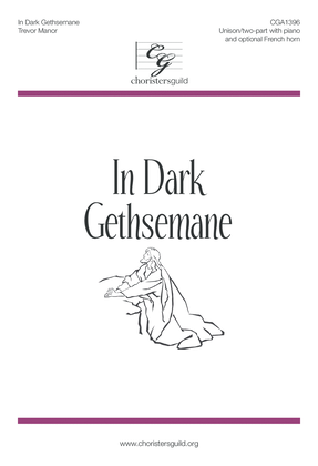 Book cover for In Dark Gethsemane