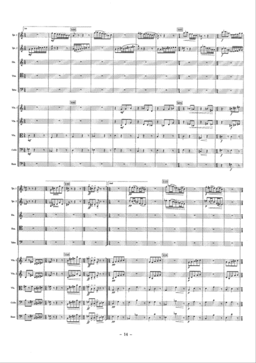 Concerto Brass Quintet scores gallery preview page 15