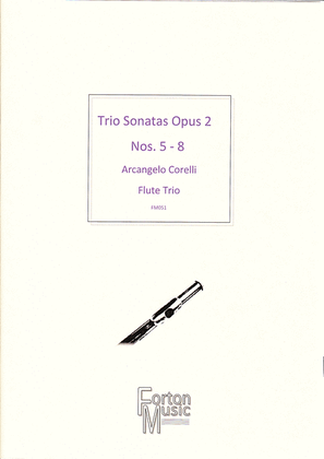 Book cover for Trio Sonatas, Op 2 nos 5-8