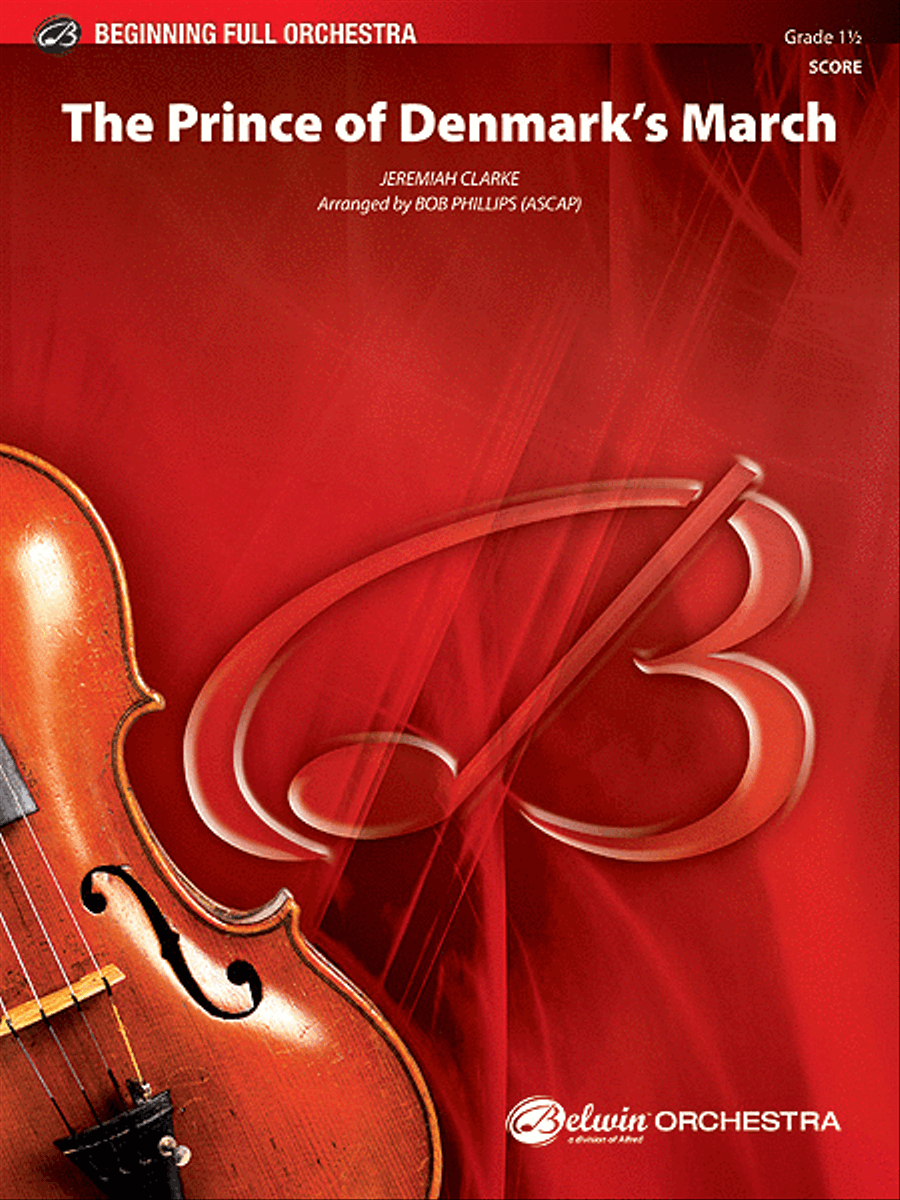 The Prince of Denmark's March Full Orchestra scores gallery preview page 1