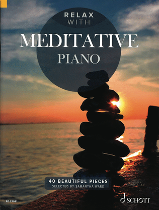 Book cover for Relax with Meditative Piano