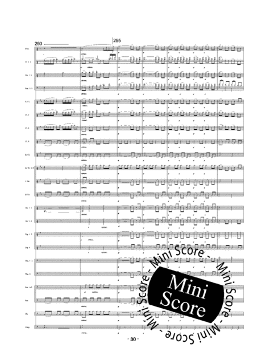 Egmont Concert Band scores gallery preview page 34
