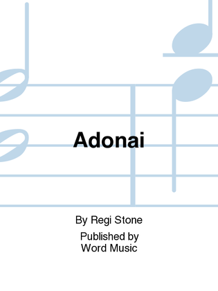 Adonai - CD ChoralTrax