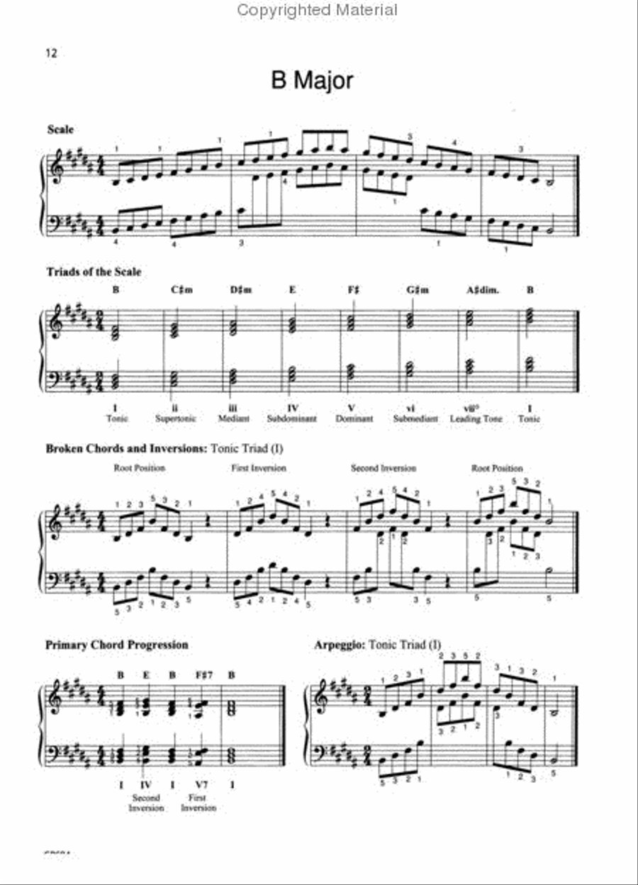 Scale Skills - Level 4 Piano Method scores gallery preview page 3