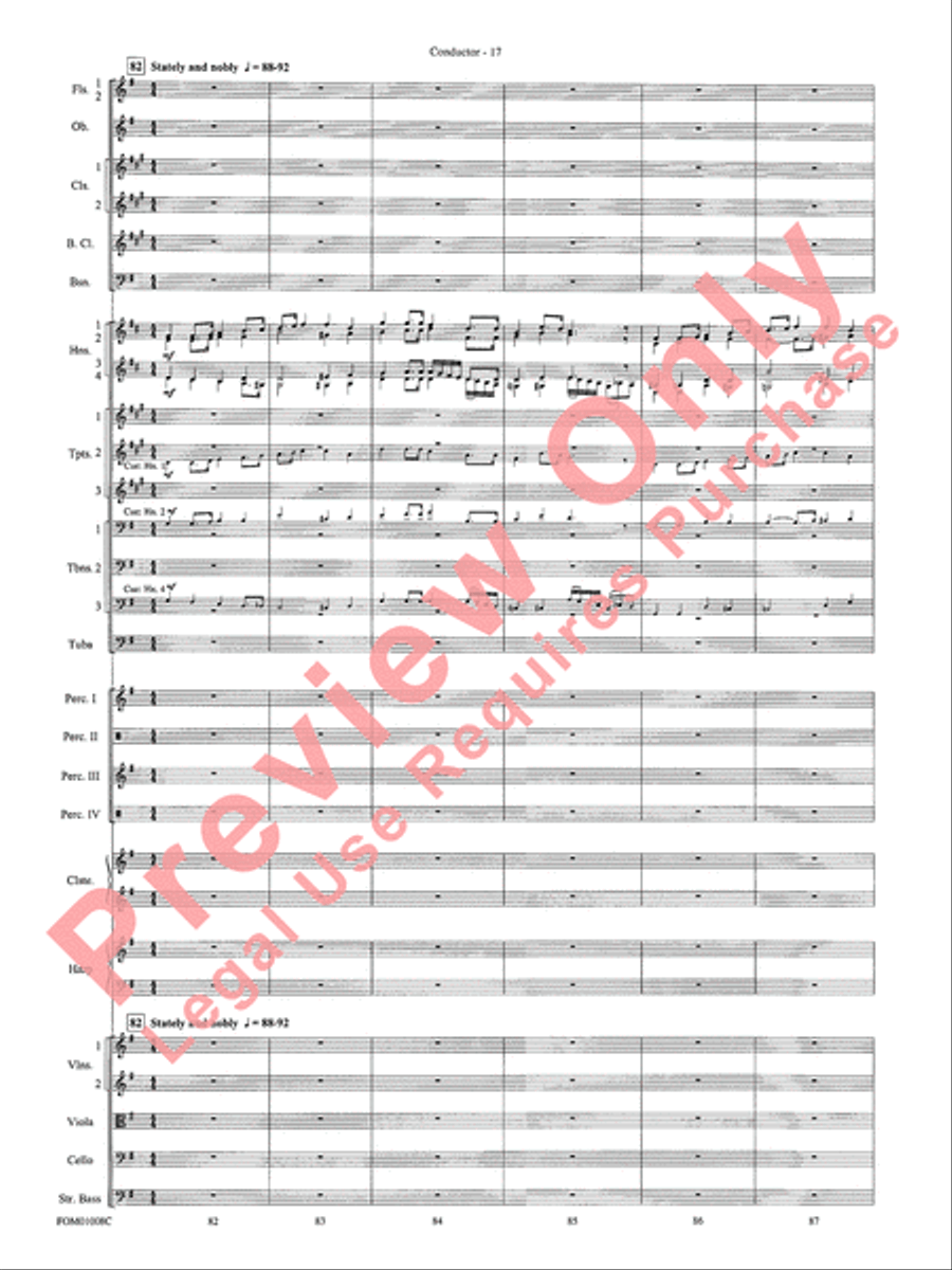Harry Potter Symphonic Suite Full Orchestra scores gallery preview page 20