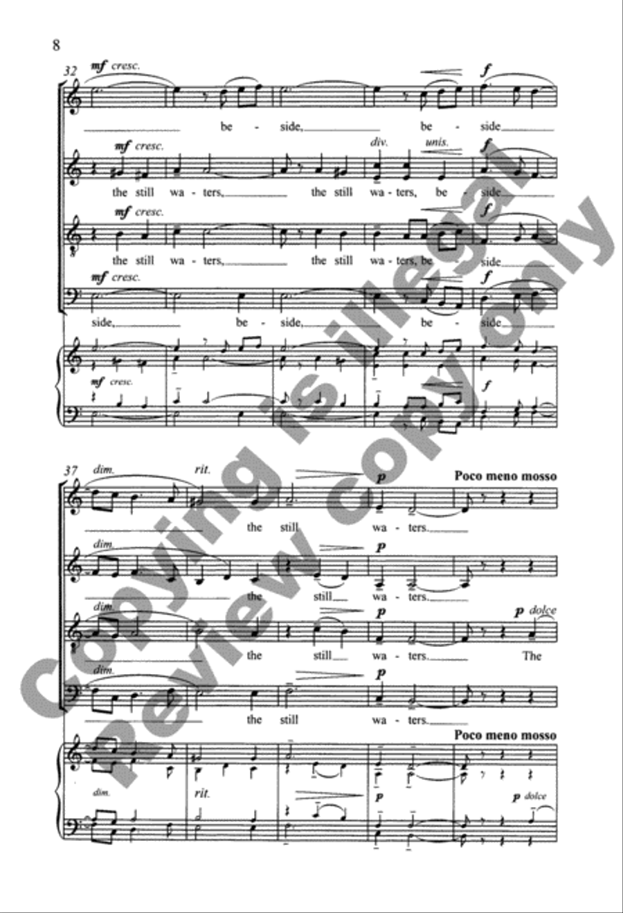 A Song Without Words Organ scores gallery preview page 8