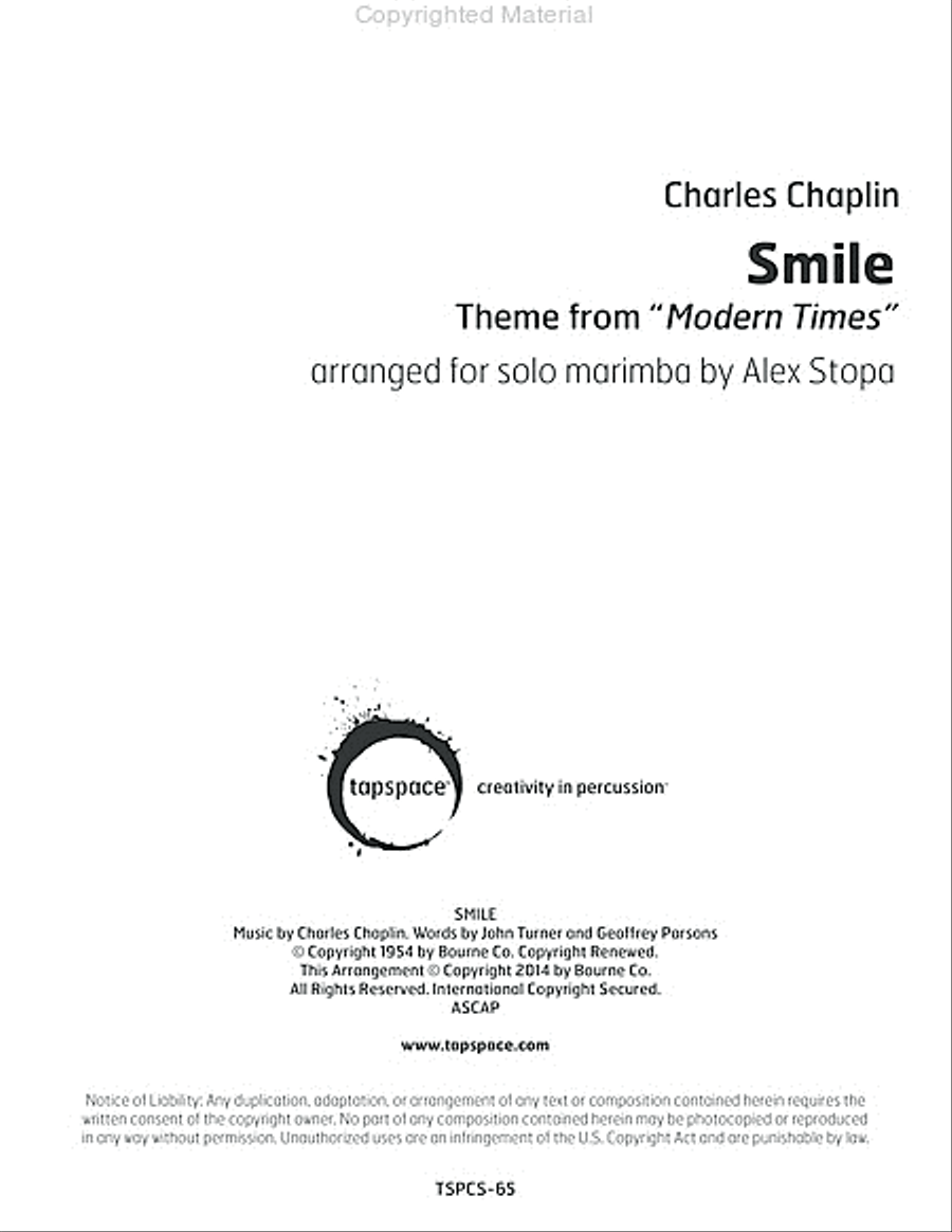 Smile Marimba scores gallery preview page 2