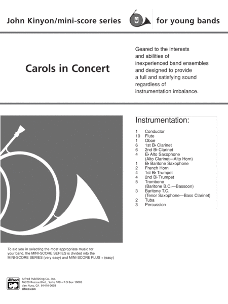Carols in Concert: Score