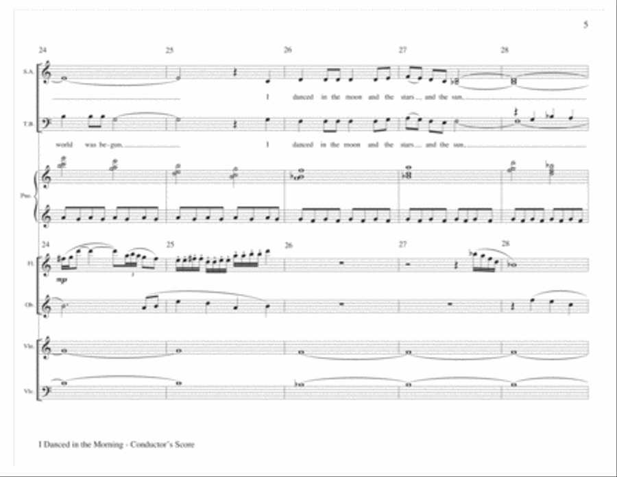 I Am the Lord of the Dance Flute scores gallery preview page 5